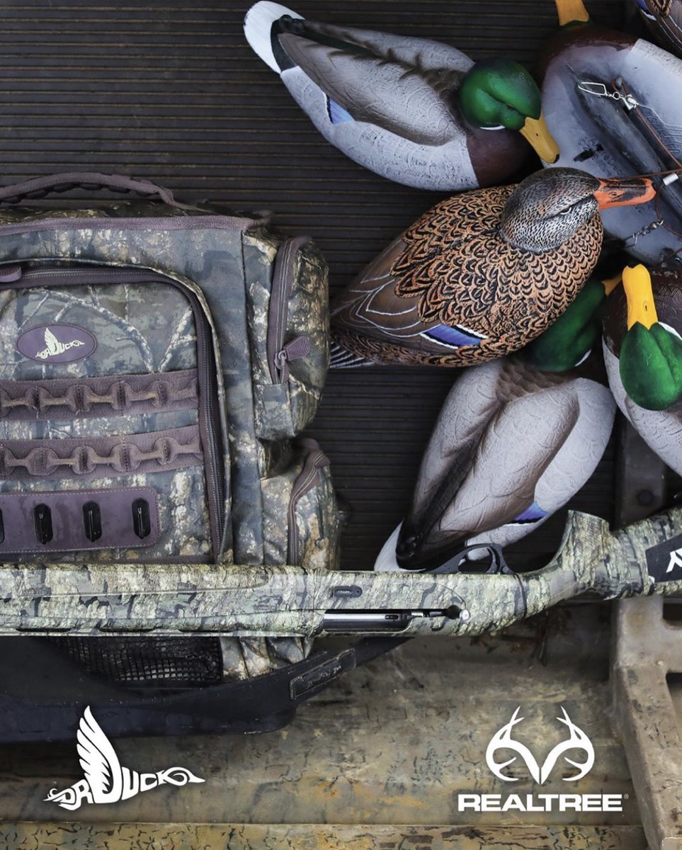 drduckco's tweet photo. REPOST - @realtreeoutdoors 
.
“Gear designed by waterfowl hunters for waterfowl hunters! Focus less on your gear and more on the journey. LINK IN BIO to shop the full line of gear in Realtree Timber and Realtree MAX-5 from @drduckco”
.
#Realtree #realtreetimber #realtreemax5 https://t.co/H964gh0j3r