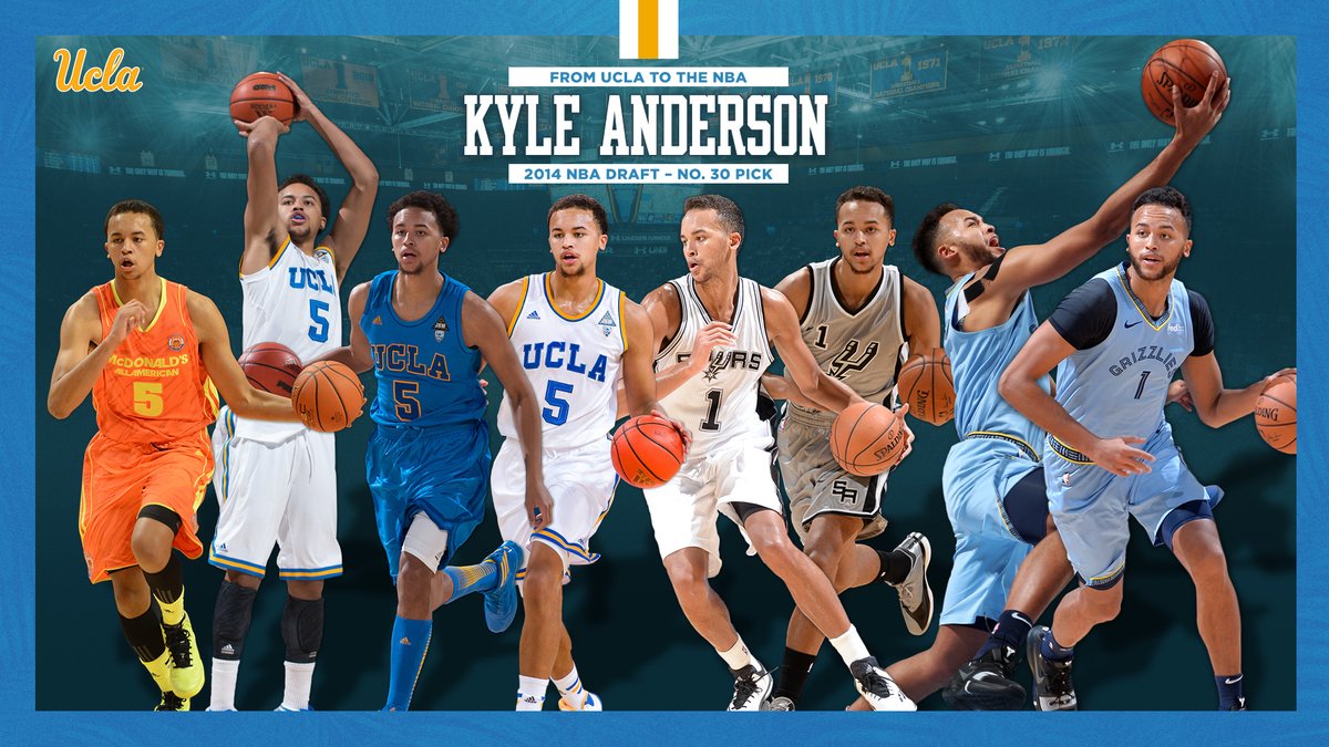 Ucla Men S Basketball On Twitter Flashbackfriday To Kyle Anderson Kyleanderson5 A Two Time All Pac 12 Performer At Ucla 2013 14 2012 Mcdaag All American 2014 First Team All Pac12 2014 Third Team All American Ap Sporting