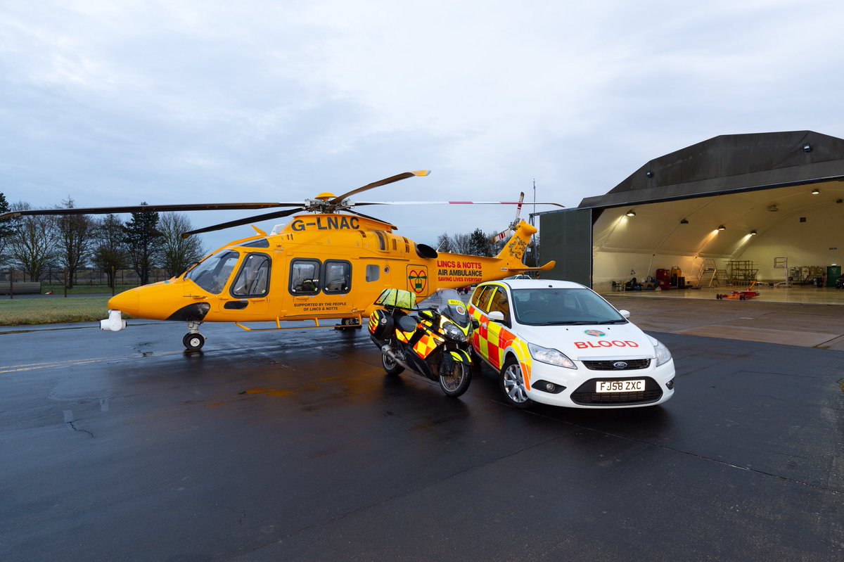 As well as our Duty Crew on this weekend, Don is continuing his two week stint supplying #BloodOnBoard to <a href="/Helimed29/">Helimed 29</a> / <a href="/LNAACT/">Lincs & Notts Air Ambulance</a> each &amp; every day..
