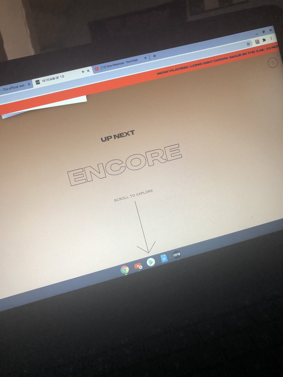 aheartforhoran's tweet photo. GUYS ALL THEIR ALBUMS ARE NAMES WHAT IF THERES A NEW ALBUM COMING OUT CALLED ‘ENCORE’
#10yearsofonedirection
#1D
#ONEDIRECTIONBREAKTHEINTERNET https://t.co/1djn1dRpmv