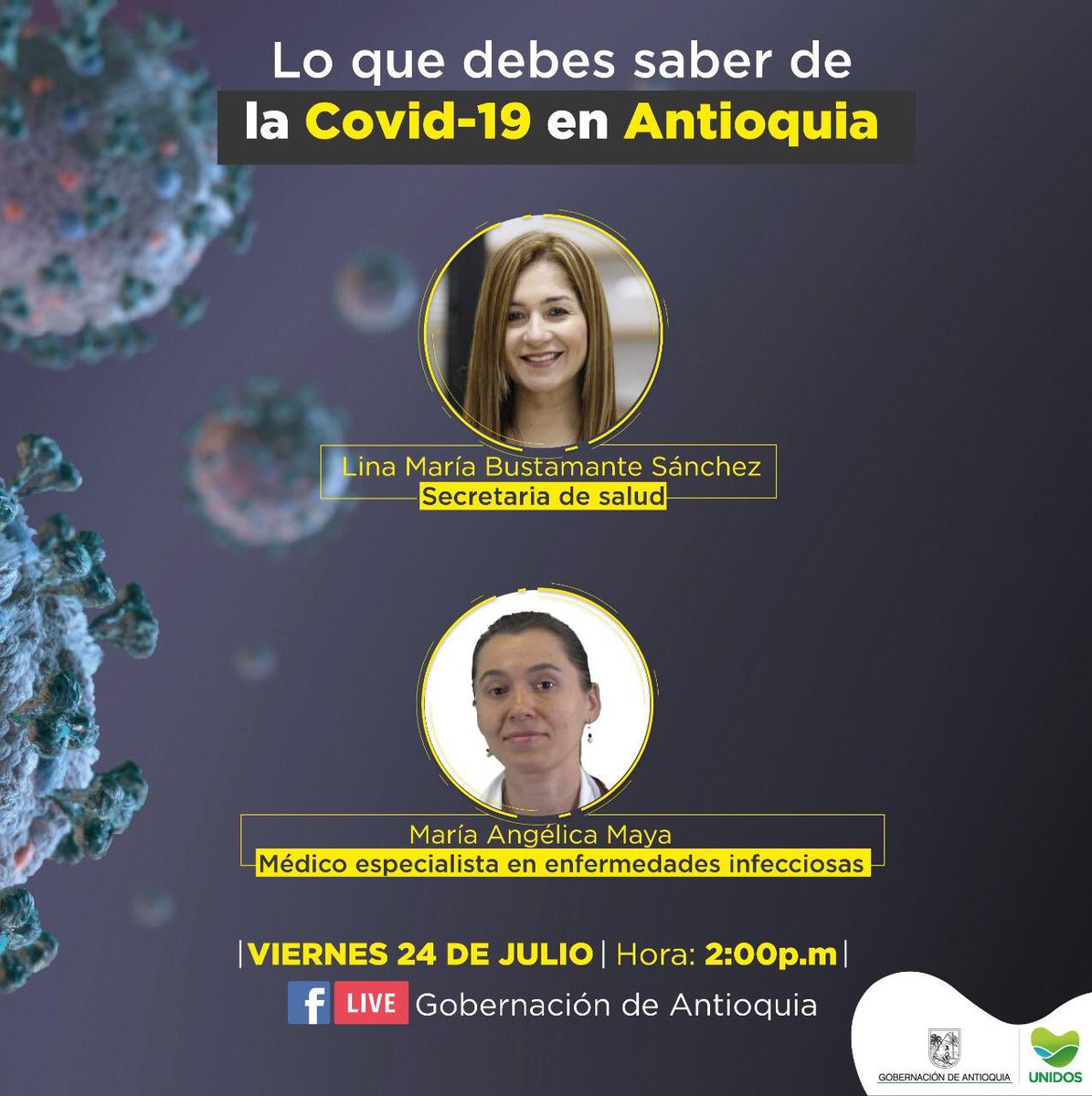 lunabusa_lina's tweet photo. Te invito a participar en este espacio que hemos creado para aclarar dudas e inquietudes frente a la situación que estamos viviendo en nuestro departamento. #UnidosSaldremosAdelante https://t.co/daiEIeCFEP
