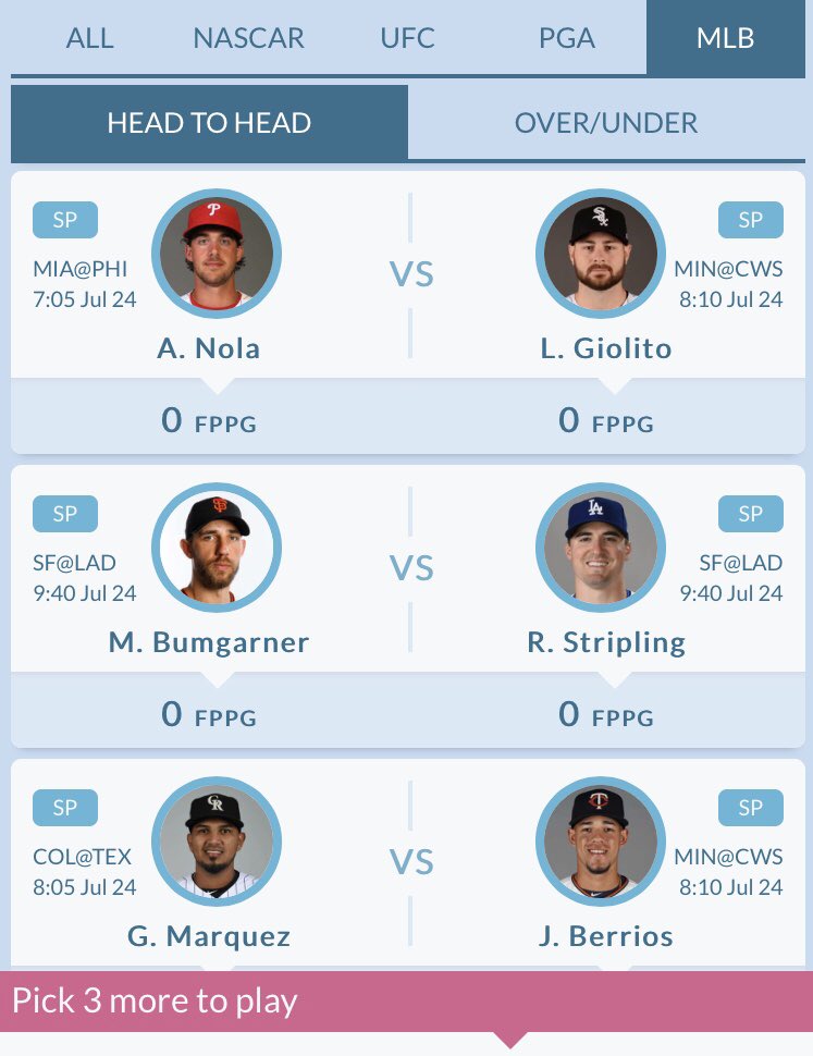 QuickPicksNow's tweet photo. Now is the time to play the huge slate of @MLB matchup parlays live at QuickPicks. Get in on the action for huge payouts. Pay a little, win a lot - up to $50,000 per ticket. Sign up at https://t.co/k5MT31VXC7 to get your 100% deposit bonus. @NBA coming next week. #UseYourEdge https://t.co/TyxXTJG7rw
