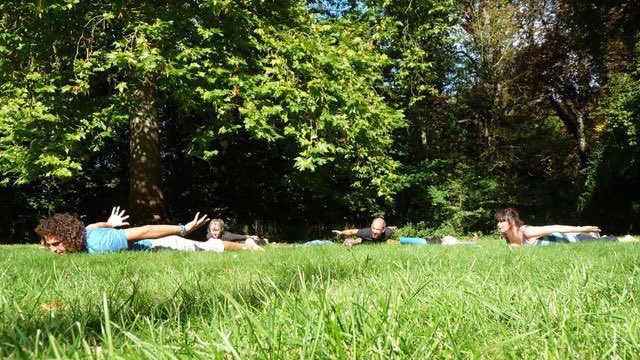 _stillpoint's tweet photo. Our third Holistic Spiritual Practice retreat at the Abbey Sutton Courtenay September 2012 #stillness #contemplation #contemplativeprayer #contemplativechristianity #yoga with James Jewell @pacebene @mattrees https://t.co/QpPf1GxwIC