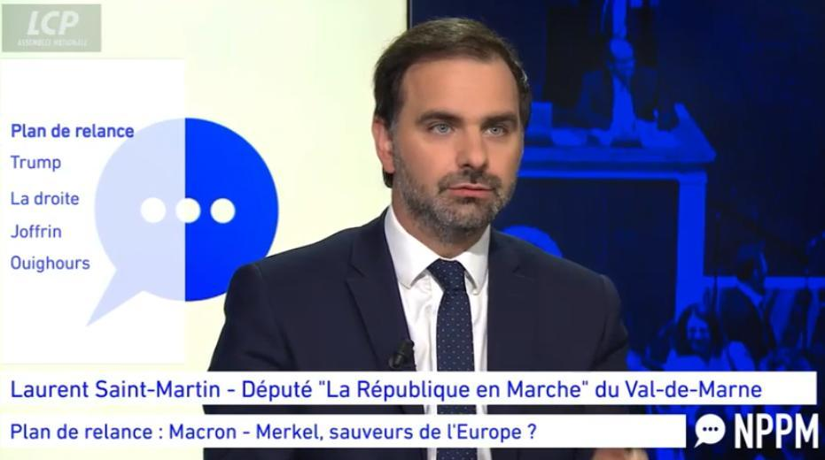 LaurentSMartin's tweet photo. 🎙L'accord européen pour la relance de 750Mds€ est un véritable tournant politique. Nos 27 Etats vont apporter une réponse financière et budgétaire massive, avec notamment une dette commune.
Nous entrons dans une nouvelle ère de la construction européenne.
@LCP #NPPM https://t.co/UFYGjQYM80