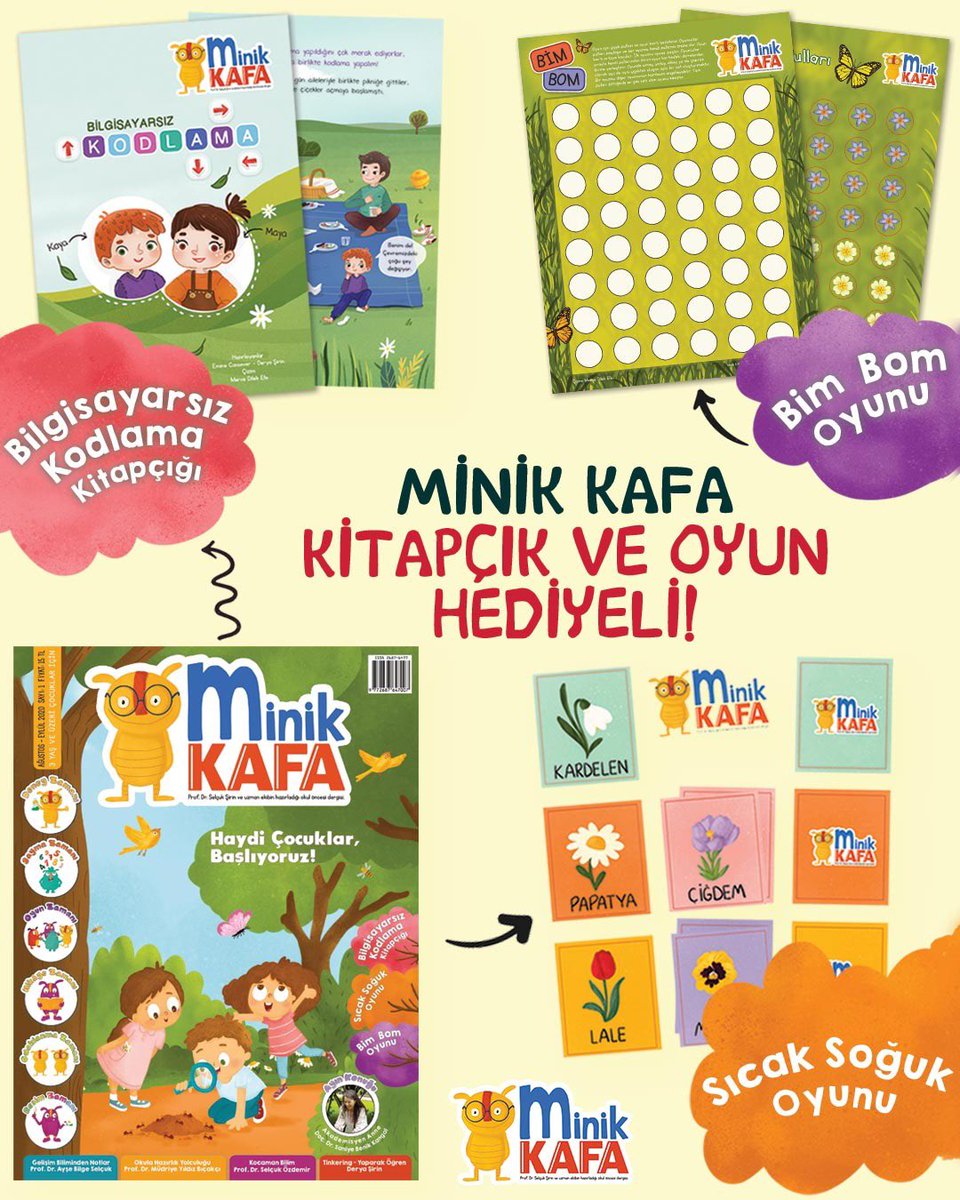 SelcukRSirin's tweet photo. Ben artık sorunları tekrar etmek istemiyorum. Ne yapılması gerektiğini biliyorum. O nedenle, alanında zirve 5 akademisyen arkadaş ve saha tecrübesi zengin 6 eğitimci ile bir yıl çalışıp dünyada bir benzeri olmadığını iddia ettiğim @minikkafadergi ‘sini hazırladık. Top sizde. https://t.co/B7A0T5T9Jy