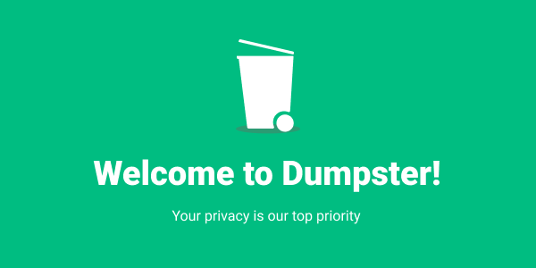 dumpsterApp's tweet photo. We created the FAQ to better everything there is to know about Dumpster 🤓 Didnt find what you needed? Let's chat 💬 via messenger  https://t.co/oOqgianFiT https://t.co/JHyLIlqEup