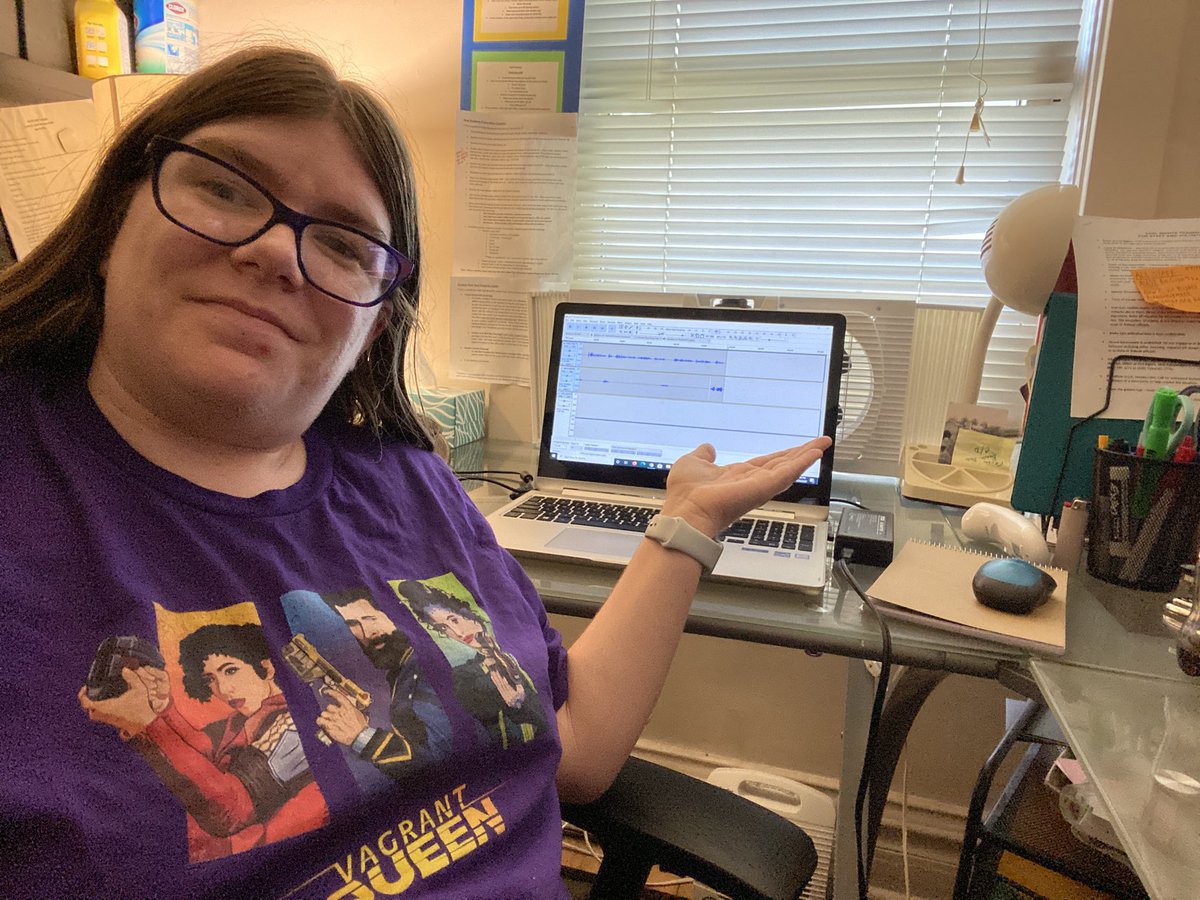 XijaDispatchPod's tweet photo. Editing day! 😉 #VagrantQueen #SaveVagrantQueen https://t.co/xnNeZUmd8v