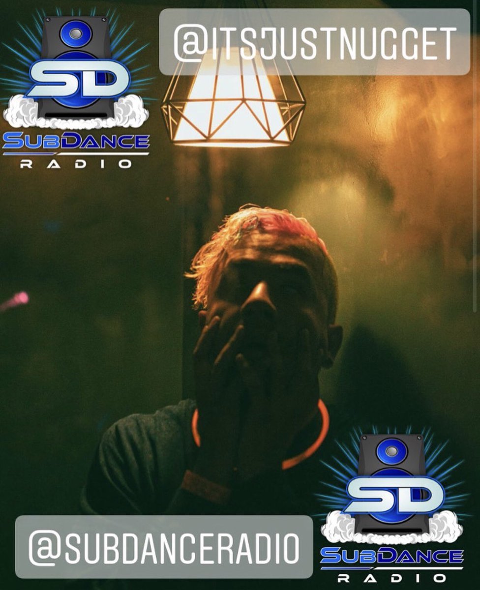 itsjustnugget's tweet photo. Yoooo Im Dj for a UK RADIO!!!! It’s my debute and I’m fucking juice!!!! I’m about bring them heavy kicks!!!! 
🤘🏽😤🤘🏽 
#itsjustnugget #yoperreosola #subdanceradio https://t.co/ND5puvYIoM