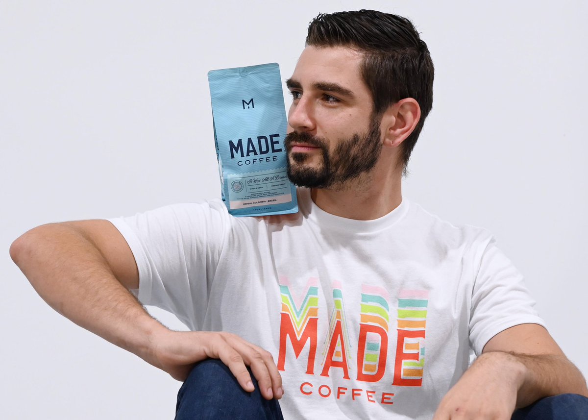 Did we just become best friends? Our sales manager, Jay, chillin’ with his new bestie, It Was All A Dream. Formally Cannery Blend, this Brazil/Colombia blend is the roots of our canned cold brew. We taste milk chocolate and euphoria. If you don’t know, now you know.