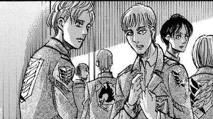 After the battle of shiganshina district, Floch changes too, he saw the horror Jean saw, he lost his friends just like Jean, and it seems that they started talking again, although it is difficult to say if they became friends or not.