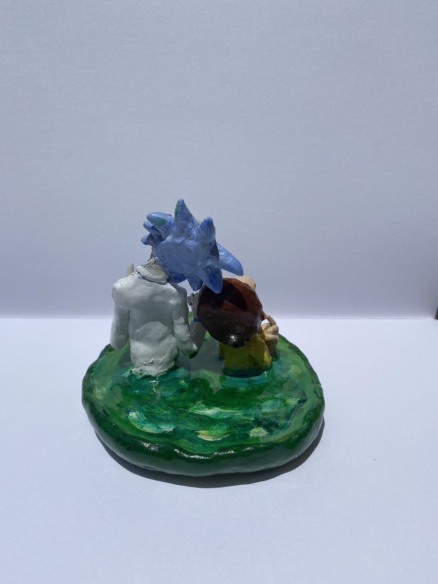 DeasyBrenden's tweet photo. Latest Rick and Morty commission piece with a resin finish! Please retweet and like to help out my business!! It goes a very long way! ❤️🙌🏽 https://t.co/Z5zq2kkBqJ