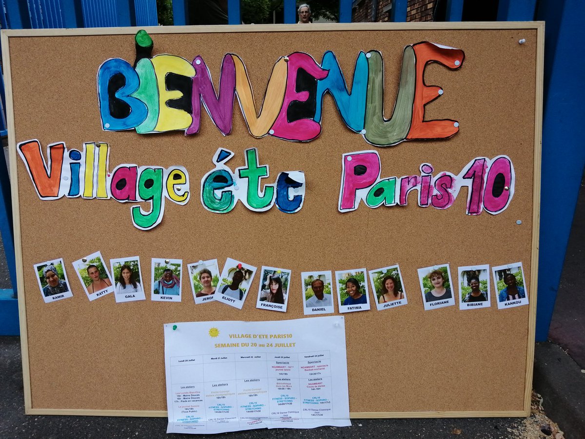 dumoulin_isa's tweet photo. #Paris10 Été à la Grange-aux-belles 😎🌴 🎉Venez découvrir le super programme d'activités concocté par #AJAM #Aires10 #AxesPluriels #Cogito #Comonson #CRL10 #FrichtiConcept #MaGab #Maisonducanal #ParisDesFaubourgs... 💕 2/2 https://t.co/mDslMxxMLI