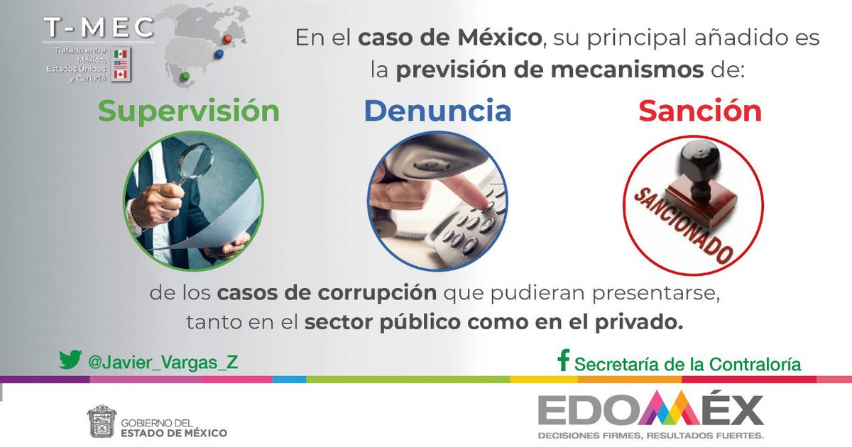 SHyFP_CPCEF_RS's tweet photo. El capítulo en materia #Anticorrupción del #TMEC es un reflejo de la importancia que ha adquirido este problema a nivel internacional.
Consultalo completo aquí: https://t.co/u9HPxUUG58
#ResponsabilidadesCompartidas https://t.co/STidZ6CUCg
