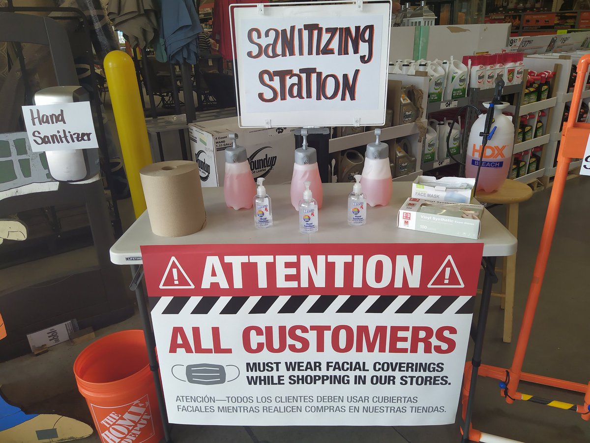 Helping to keep customers and associates safe at 0422!! #422TheOncomingStorm @ShawnMinkner <a href="/IsaacCook0422/">Isaac</a>  <a href="/Ronda_HD/">Ronda@HD</a> <a href="/PabstBen/">Ben Pabst</a>