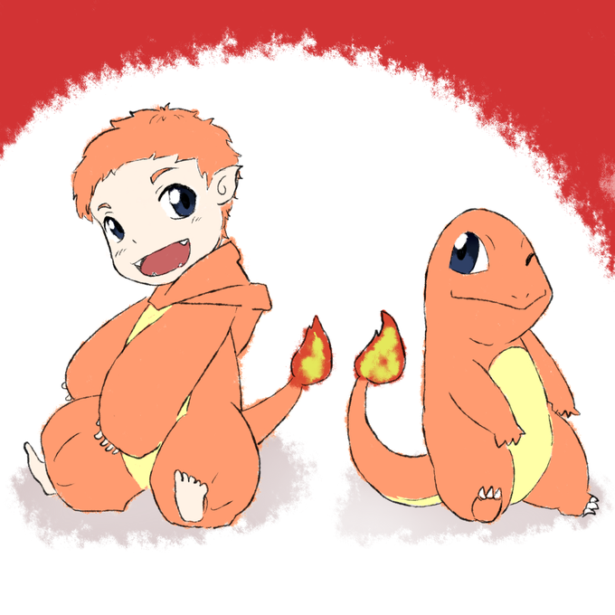 ヒトカゲのtwitterイラスト検索結果