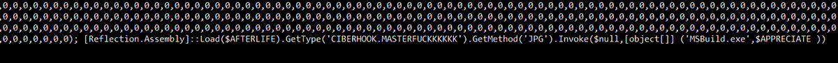 pmelson's tweet photo. Whenever I see an actor manually select variable names in obfuscated loaders instead of using automated/randomized names, I'm inevitably reminded of @stvemillertime and #SwearEngine. 🤣 https://t.co/33unWK4BSw