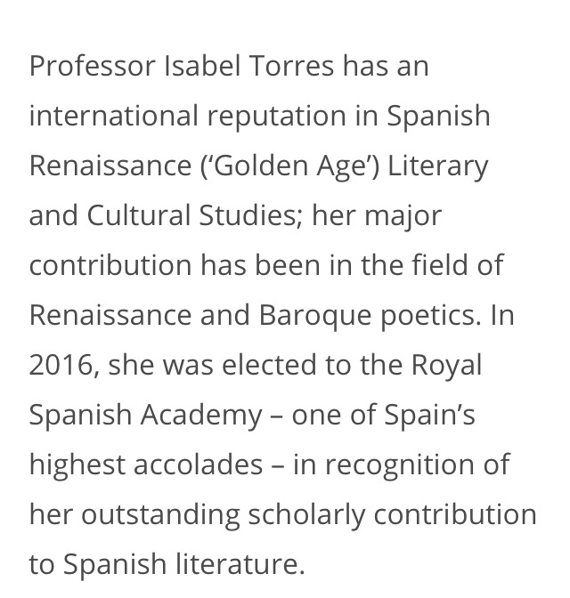 ModLangs_QUB's tweet photo. We are so proud of our colleague Prof. Isabel Torres. Yesterday she became a fellow of the British Academy. Isabel was already a member of the Royal Irish Academy and a corresponding fellow of the Real Academia. @BritishAcademy_ 
@RIAdawson 
#LoveQUB  #LoveQUBLangs https://t.co/WYyOlCPi05