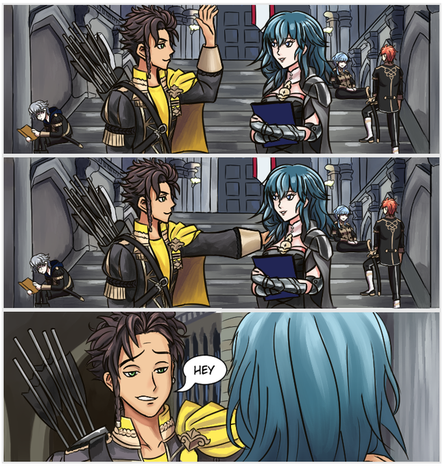 Happy Birthday Claude.
Only drew memes with him. XD 