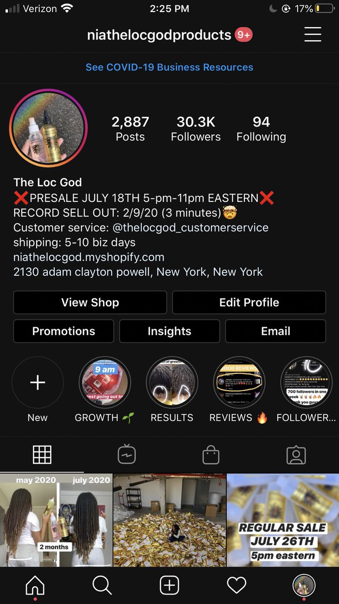 Follow my ig for updates on my restocks and my journey as an entrepreneur. 