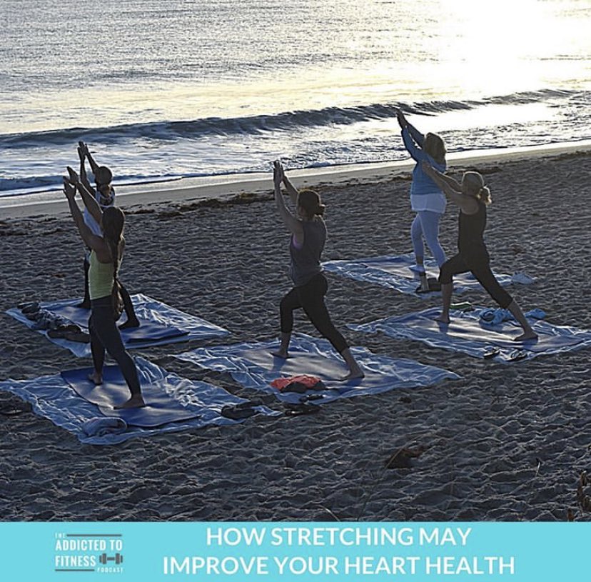TheATFPodcast's tweet photo. @ShannonPalmer &amp; I discuss a recent study linking stretching to improvements in blood pressure, arterial stiffness, and vascular function on this week’s episode. Give ATF a rating &amp; review on @ApplePodcasts. Click 🔗 to listen https://t.co/veOS81v57G https://t.co/I9YgYzYsTm