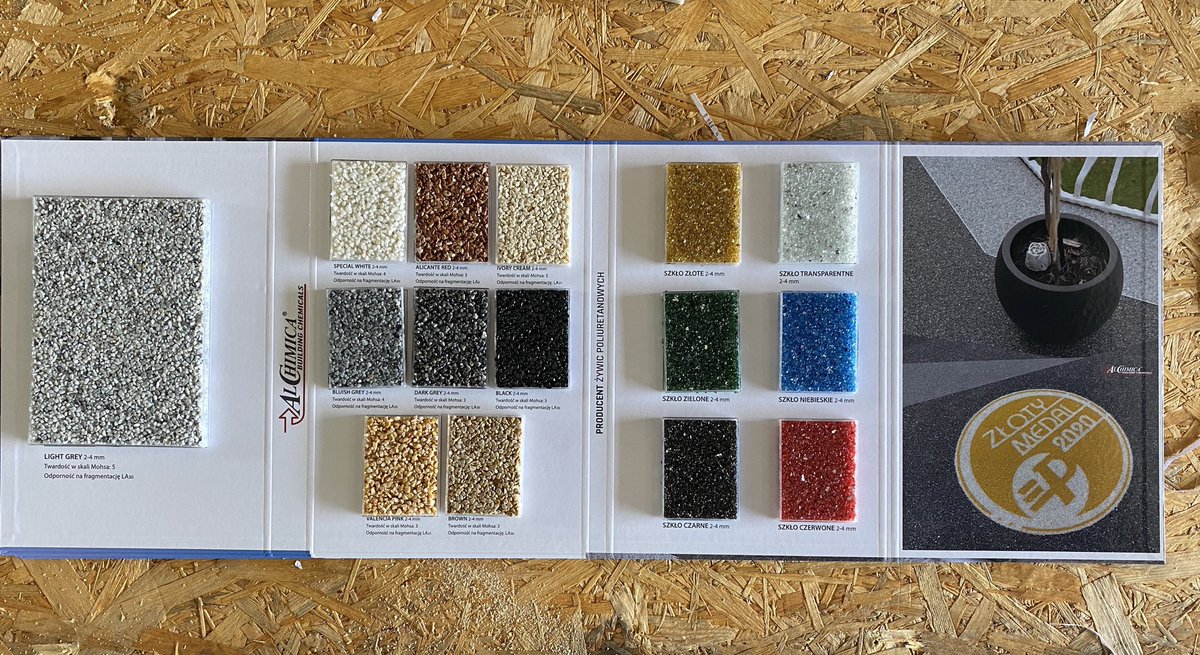 AlchimicaPolska's tweet photo. Nowy wzornik kamiennych dywanów w systemie żywic poliuretanowych #Hyperdesmo już jest!
#kamiennydywan #carpetstone #Alchimica #taras #balkon #dom https://t.co/3v9c4J9CRL