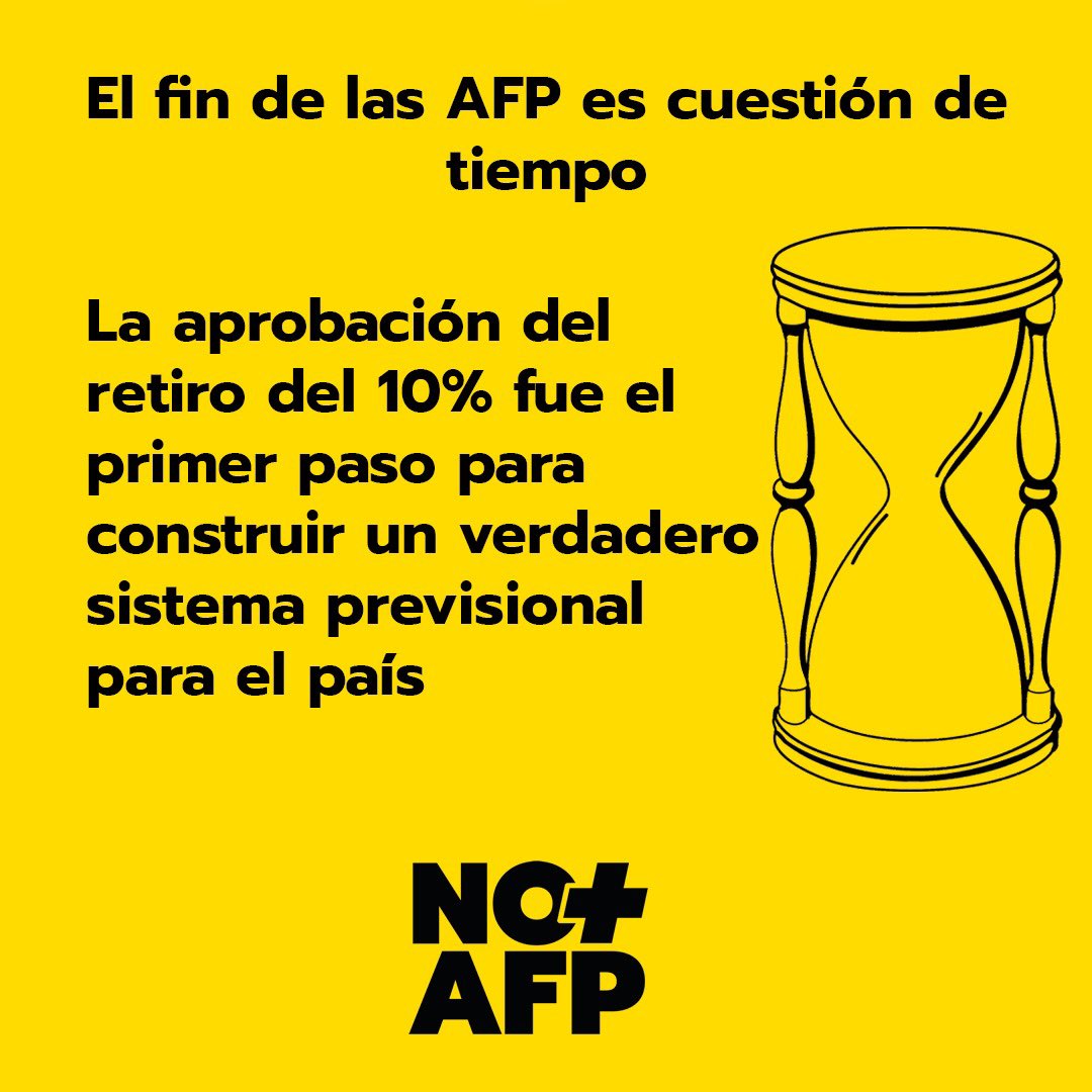 Coordinadora No+AFP tweet media