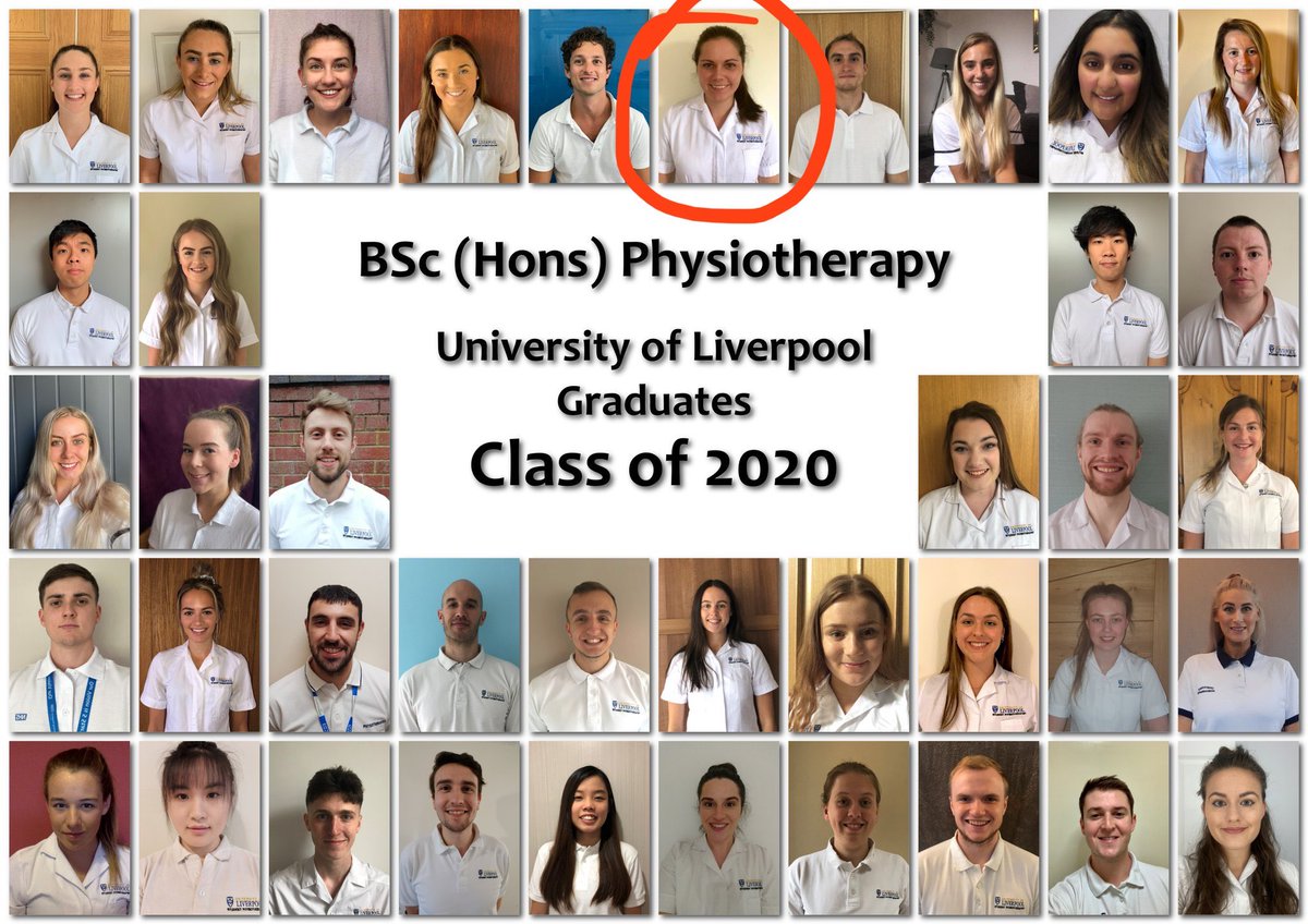 Bradleyphysio's tweet photo. 😁super proud of our daughter who just graduated from @LivUniPhysio😁
She left in a rush at #lockdown but this didn’t stop her doing her bit as a physio on the Covid Rehab wards at Burnley General which she is really enjoys. #Physio #Pilates #rossendale #pilates #bury #rochdale https://t.co/SUEg0DtuY9