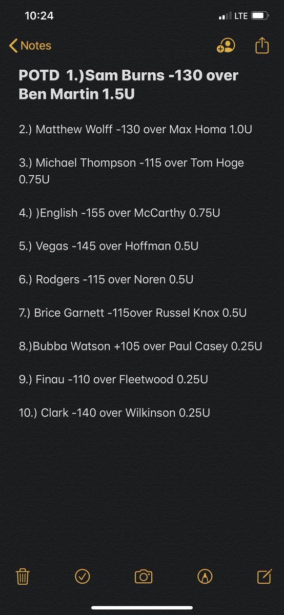 PuffyShirtPicks's tweet photo. 4-1-1 record in @3MOpen morning picks slate to start Day 2, including Burns🔥 PotD! That's 3.5 units! Do NOT miss out on Day 3 of H2H picks, there is still time to sign up. DM me or join our Discord for details! https://t.co/msvimbETUe https://t.co/wmgUIUNz1z