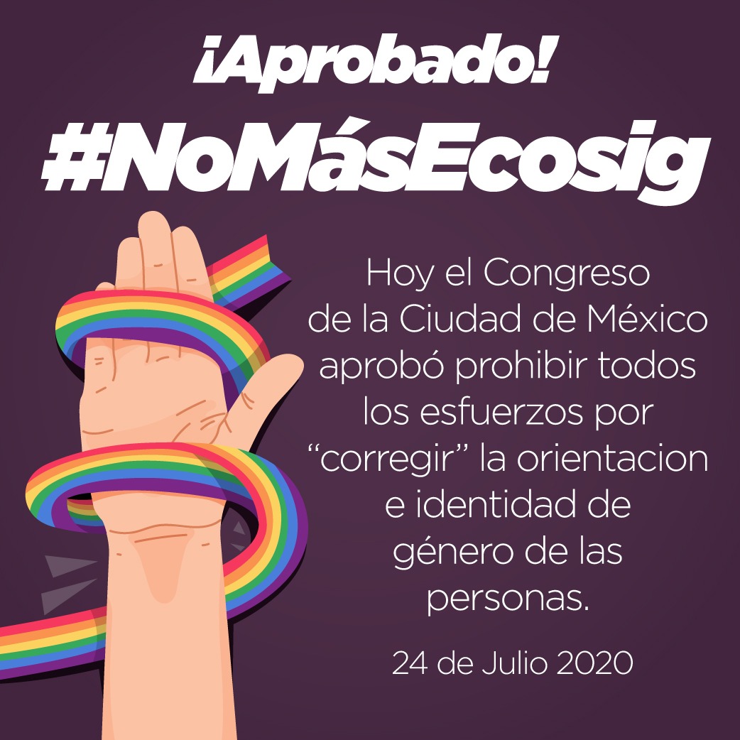 ¡Mucho que festejar y #NadaQueCurar! 🏳️‍🌈

#NoMásECOSIG #TerapiasDeConversion #NoMásTortura