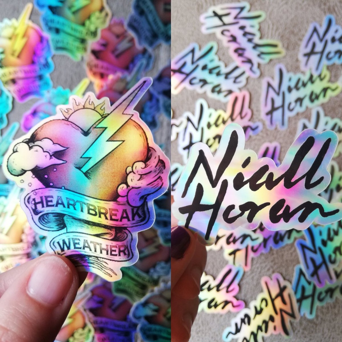 FangirlStickers's tweet photo. ✨SPECIAL 1D GIVEAWAY✨

In honor of one direction's 10 year anniversary i wanted to do a small giveaway. Winner gets to choose 1 of these niall, louis or harry stickers! 

Rules:
★ Rt + reply with your fav 1D song
★ Tag 2 friends
★ Follow me https://t.co/CxZjSYCsZD