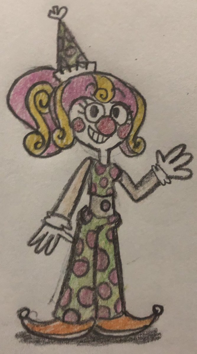 JJSponge120's tweet photo. OC July Day 24 - Another Style
Bayla Balloon is shown in the art style of @Art29Sanchez ! OC July was made by @nemolee_exe.
#OCJuly #OCJuly2020 #AnotherStyle #ArtStyle #Clown #Girl https://t.co/oRfDg4wA60