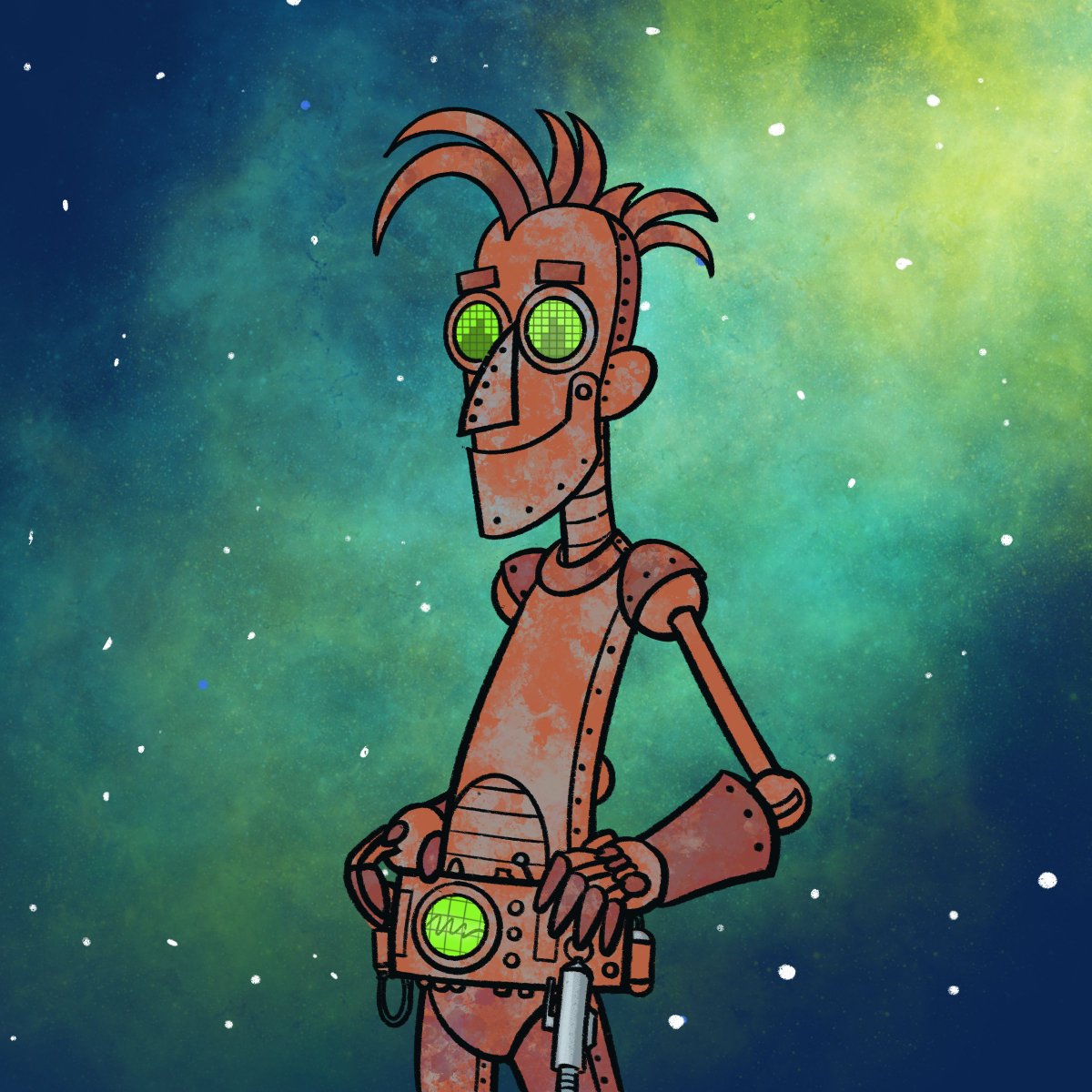 DocMoran70's tweet photo. Been making these fun #spaceportraits of friends &amp; supporters of my webcomic https://t.co/Xi2ypBh0oG (also on WEBTOON. This is @bunkerlabs - #cartoon #webcomic #webtoon @webtoon #outerspacecomic https://t.co/CnVVWrznQ5