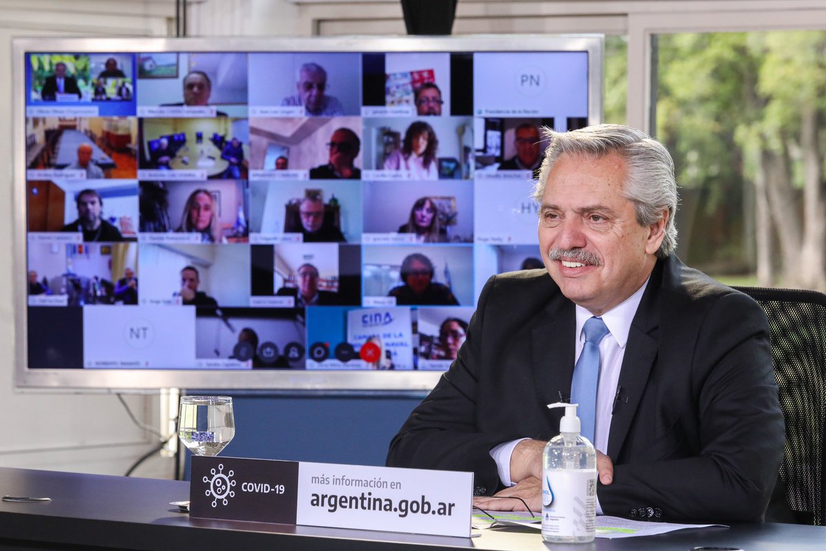Alberto Fernández tweet media