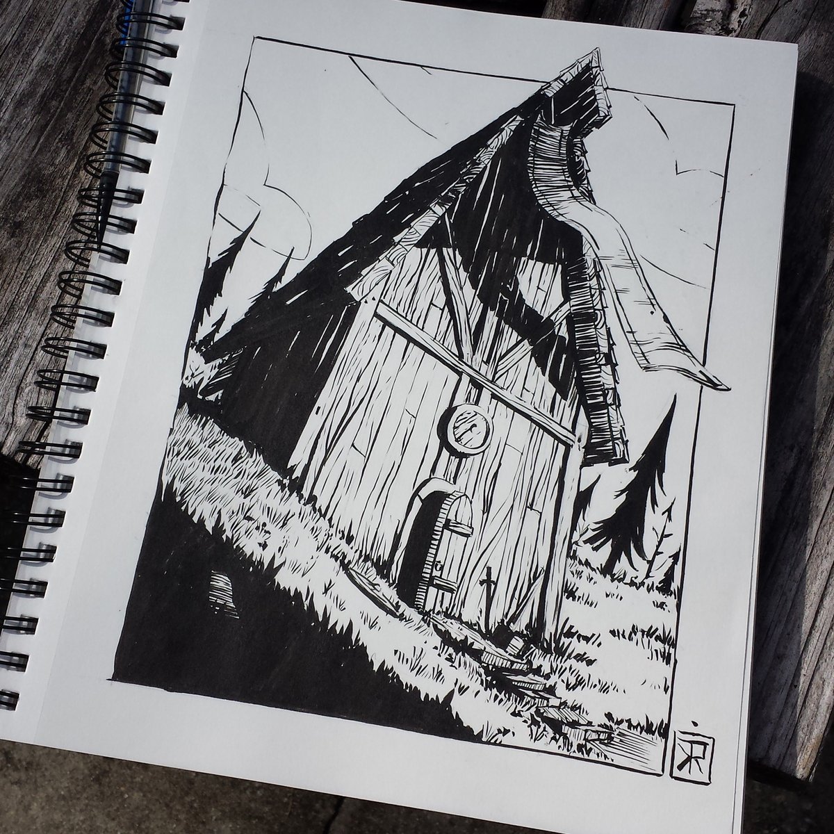 @Trungles Haven't done anything traditional in awhile. These are from 2016. Inks are so fun! 