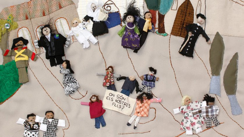 oriolllado's tweet photo. Una #arpillera sobre nadons robats feta pel grup de l'@ateneusantroc ha estat catalogada en la col·lecció #ConflictTextiles, recurs associat al Conflict Archive on the Internet establert a Irlanda del Nord (@CAINWebService).
+ info: https://t.co/blvq6Zpg71 https://t.co/79xwxa0L2F