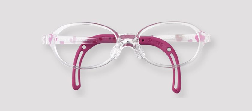 This is TKAC11, eyesize 43.  This gorgeous frame is perfect for your little who is Pinkalicious and has a heart full of love.  #vlcchampions #visiontherapyworks #tomatoglassesusa #sale