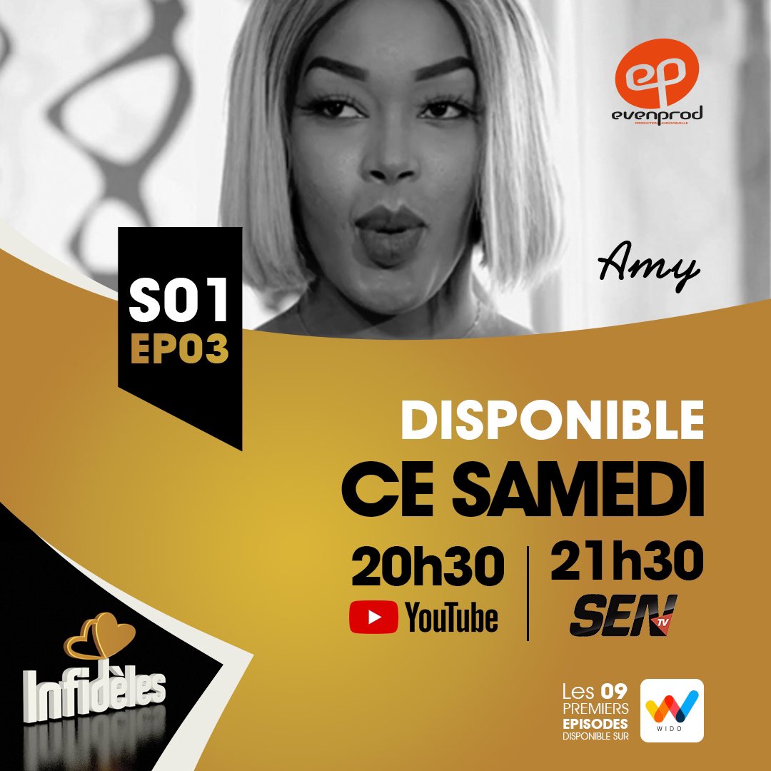 evenprodsenegal's tweet photo. #Infidèleslaserie #senegal #team221 #kebetu #seneweb #buzzsenegal #senegalrek #senegal221

Regardez la bande annonce ici : 👉🏾👉🏾👉🏾
https://t.co/5ZekGxu9v4 https://t.co/A95wtRz8bp