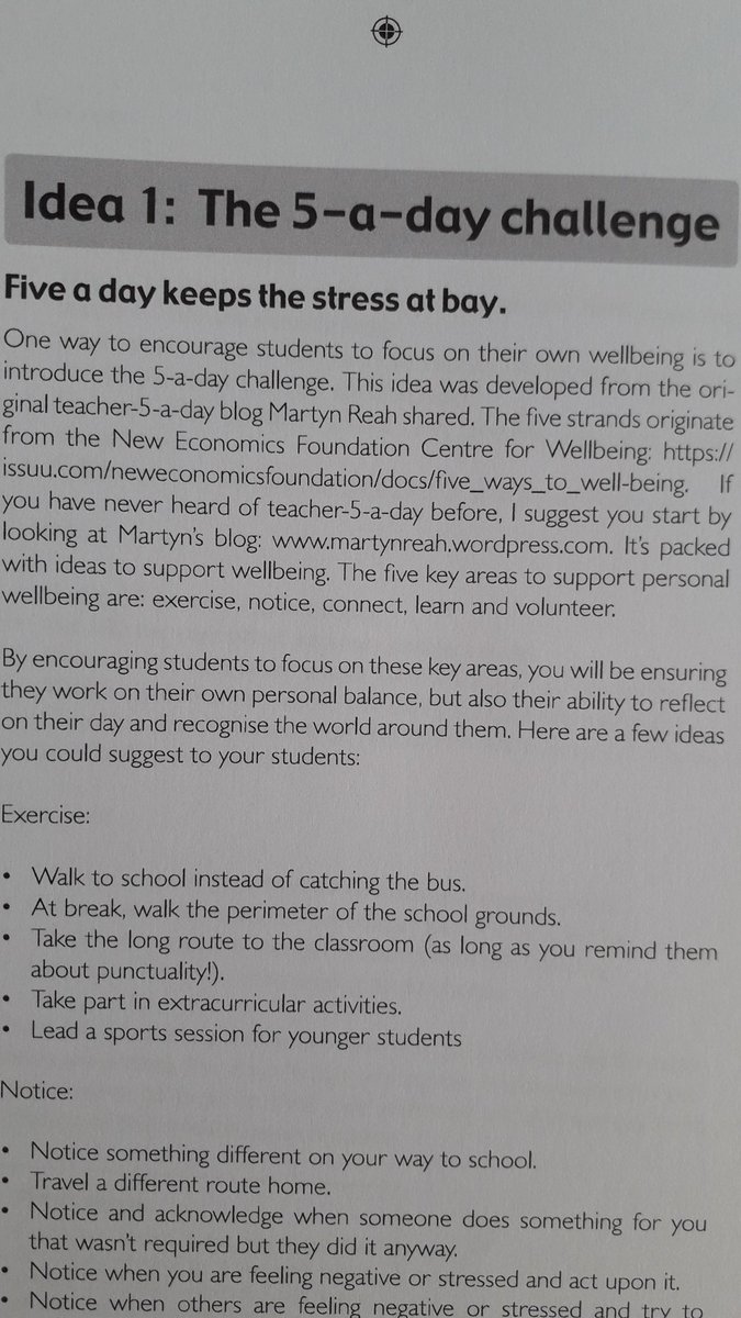 teacher5aday's tweet photo. Ideas 1 + 2 have hooked me in #livewelllearnwell
#teacher5aday
Wonder if we could set up a national challenge in Sept for the most well school @kaygarrod @AliOliverYST using challenge 1 and 2? #wellschool @YouthSportTrust
I personally think a focus on wellbeing will be vital https://t.co/lT4AaNijTa