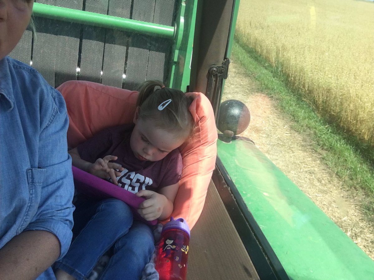 ErinKbunk's tweet photo. Daddy’s not the only one #KooperSkip rides with. @silagechopper https://t.co/76dELa4j4Q