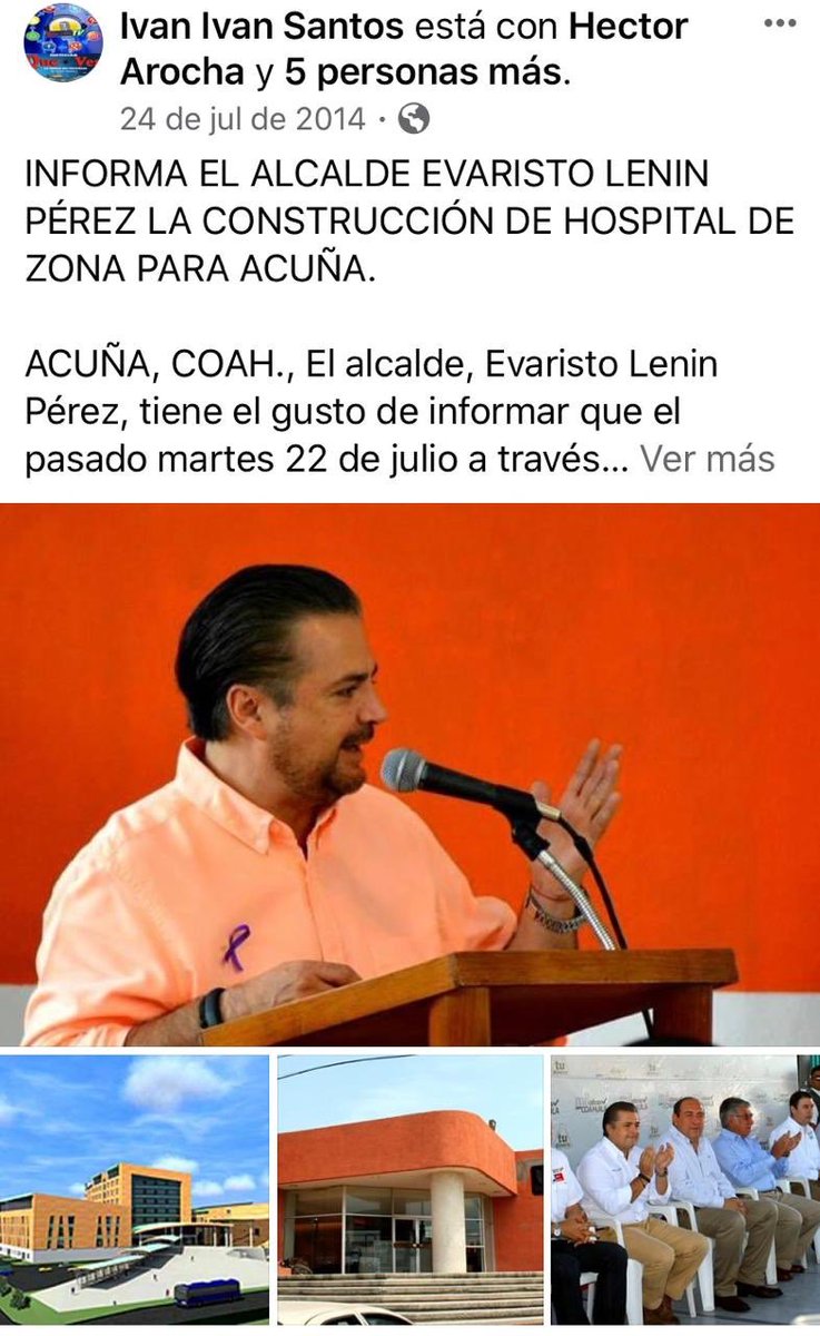 leninperezr's tweet photo. 🚨 Exijo al Seguro Social que entregue de inmediato el Hospital General de Zona de Especialidades del IMSS Acuña. En 2014, siendo Alcalde, anuncié su arranque, y después de 6 años NO ha sido terminado https://t.co/pcVto0yLlN