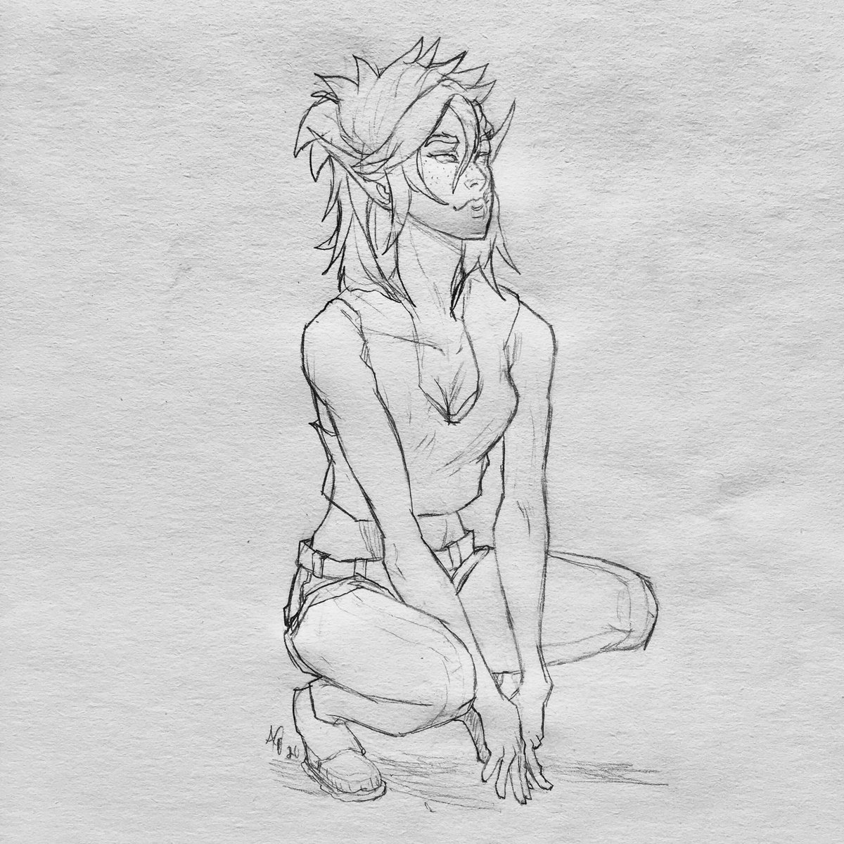 RAaronBasto's tweet photo. Going to work on some character designs and perspective.
#sketch #artoftheday #gallery #artwork #artist #art #creative #lineart #sketchdaily #sketch_dailies #doph #elf #elves #fantasyart #pencildrawing #pencil #profile #heads #pencilsketch #coc #characterdesign #characterconcept https://t.co/nSLPpAL05B