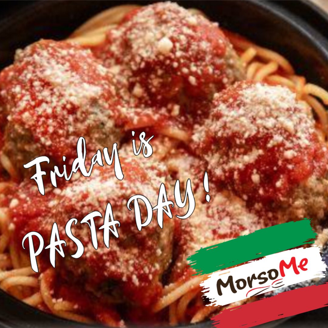 Morso_Me's tweet photo. It’s PASTA Friday or we like to say Happy Pasta-Fri-yay! Ok. Truth be told we don’t say that but hey it’s Friday and that means all our pastas today are $11. #omg #nosugar #nopreservatives #bestballsinthecity #italian #toronto #kingwest https://t.co/k6k3ZyO9TS