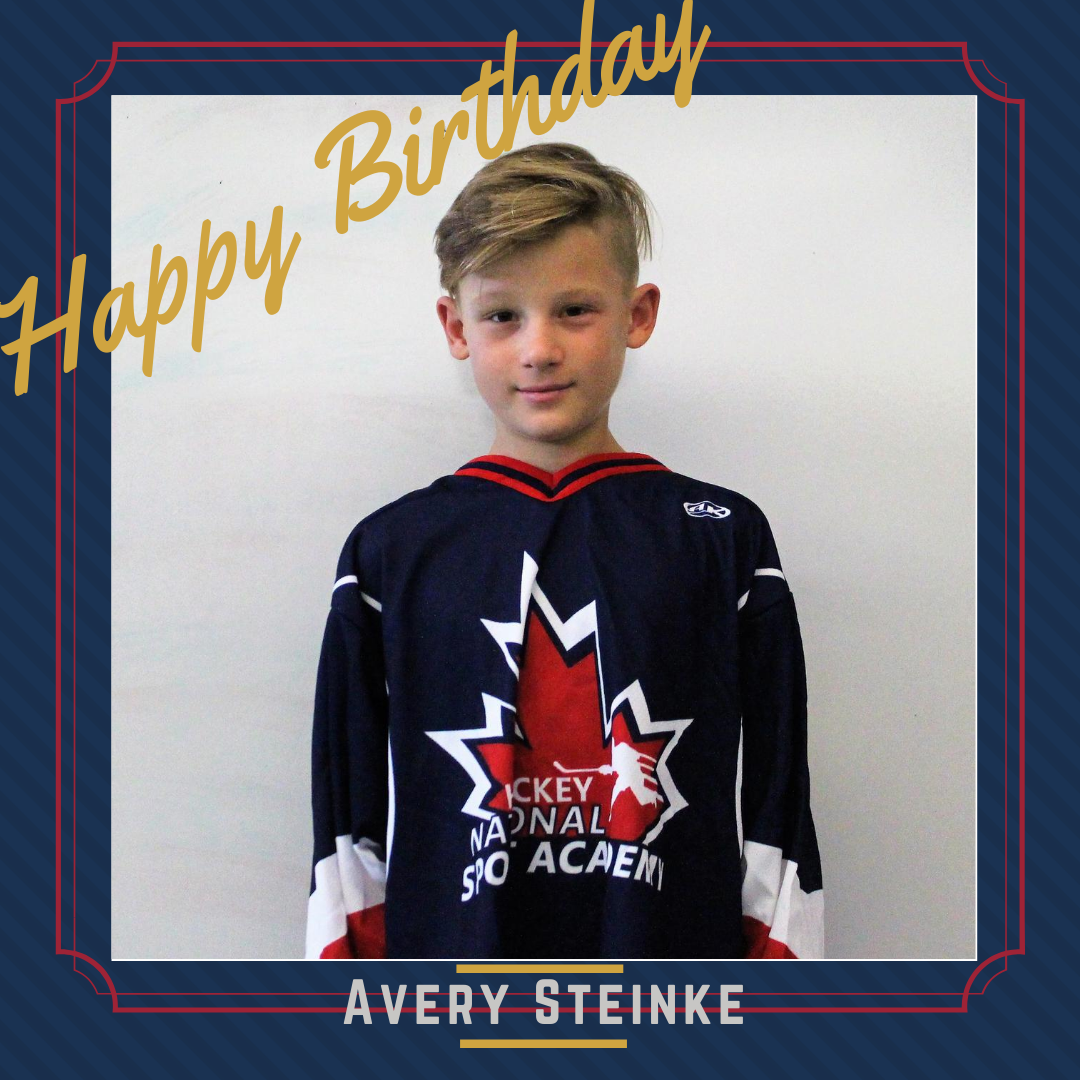 nsaHockey's tweet photo. Happy Birthday Avery! Have a great day! #nsahockey #nsabirthday https://t.co/IMXeoASYlo