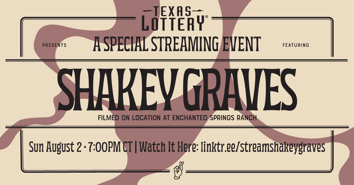 Margin Walker Dallas (@marginwalkerdtx) on Twitter photo We can’t wait for y’all to see our upcoming #LuckHappens FREE streaming event with <a href="/ShakeyGraves/">S H A K E Y G R A V E S</a> presented by <a href="/TexasLottery/">Texas Lottery</a> The <a href="/enchantedsranch/">EnchantedSprings</a> provides the coolest backdrop for some Texas music! Tune in Sunday, Aug 2 at 7PM CST - linktr.ee/streamshakeygr…
📷: <a href="/rohofoto/">Roger Ho</a> We can’t wait for y’all to see our upcoming #LuckHappens FREE streaming event with <a href="/ShakeyGraves/">S H A K E Y G R A V E S</a> presented by <a href="/TexasLottery/">Texas Lottery</a> The <a href="/enchantedsranch/">EnchantedSprings</a> provides the coolest backdrop for some Texas music! Tune in Sunday, Aug 2 at 7PM CST - linktr.ee/streamshakeygr…
📷: <a href="/rohofoto/">Roger Ho</a>