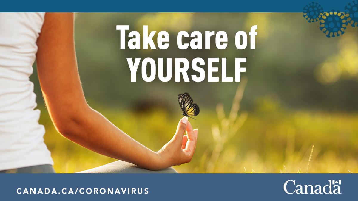 GovCanHealth's tweet photo. On this #InternationalSelfcareDay, and especially during the #COVID19 pandemic, remember to take care of yourself and focus on choices that help your physical and mental health, such as healthy eating, physical activity and getting enough sleep. https://t.co/DDWHCrafGz