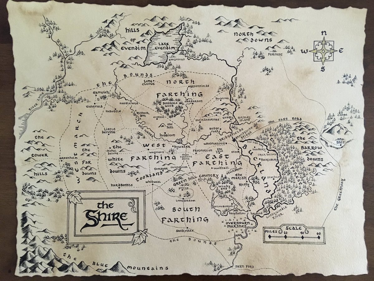 TheLaurbarian's tweet photo. Is there a market for actual handmade maps? Are there people out there who would pay for these? #ttrpg #dnd5e #DnD #LOTR #mapmaking 
Can my friends retweet this for a broader feedback base? @matthewmercer #CriticalRole @IronBoundChest @sroby25 @TheGodDamnDM @jaredsheth https://t.co/GEADlKG1CP