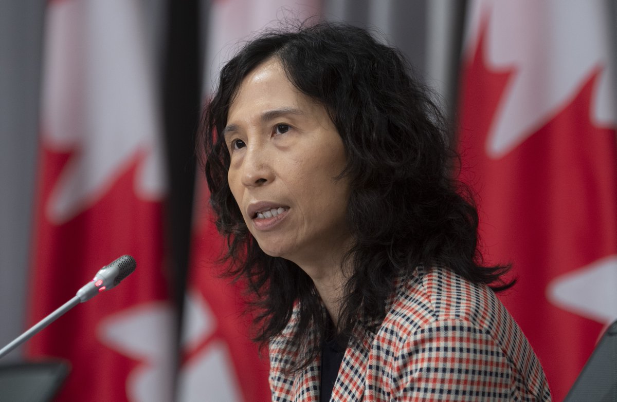 “I must urge all Canadians, particularly younger adults, to not give in to COVID-19 fatigue,” says Canada's chief public health officer Dr. Theresa Tam. cp24.com/news/tam-to-yo…