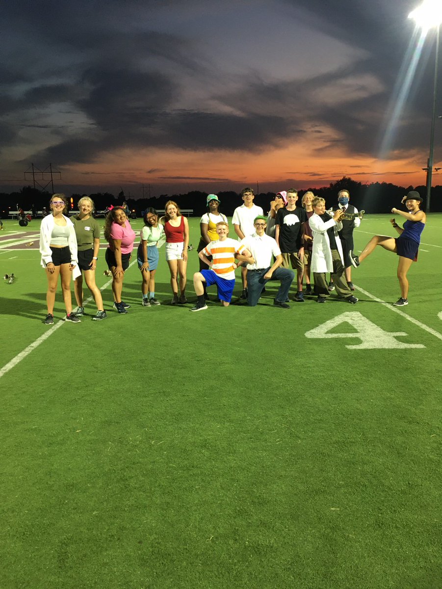 LTrompetas's tweet photo. Band camp 2020! Despite the changes this year, everyone worked hard and we got all of the show on the field! 🎺🎺🎺 https://t.co/gr0LnHrT0F
