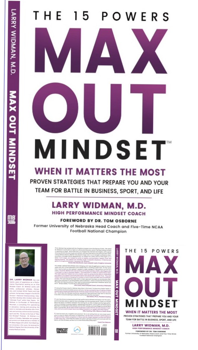 Dr. Larry Widman (@doc_elitemind) on Twitter photo Excited to announce that my book will be out in Sept. Thank you to the more than 50 coaches/teams/athletes who allowed me to share their stories. Thank you <a href="/CoachKBooth/">Coach Booth</a> for being a big part of the book in the Power of Positive Leadership Ch. Preorder now! bit.ly/3f1iwT8 Excited to announce that my book will be out in Sept. Thank you to the more than 50 coaches/teams/athletes who allowed me to share their stories. Thank you <a href="/CoachKBooth/">Coach Booth</a> for being a big part of the book in the Power of Positive Leadership Ch. Preorder now! bit.ly/3f1iwT8