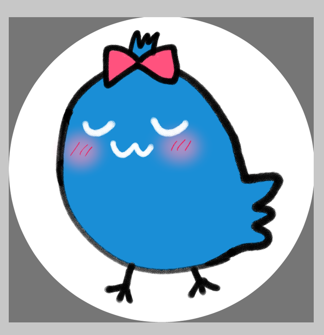 画像のTwitterアイコン使用不可に伴い、漫画のキャラじゃない謎生物でフリーアイコン制作中～割といい(˘ω˘*) 